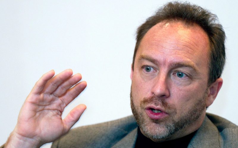 Jimmy Wales, the founder of Wikipedia speaks during a media conference at World Capital Market Symposium (WCMS) 2010 in Kuala Lumpur, Malaysia 28 September 2010. Jimmy Wales joins other policy-makers and financial industry experts sharing their thoughts at World Capital Market Symposium (WCMS) 2010 in Malaysia. EPA/AHMAD YUSNI +++(c) dpa - Bildfunk+++